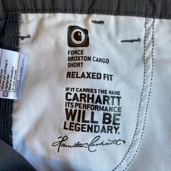 Carhartt Men's Gray Cargo Shorts - Picture 5 of 5